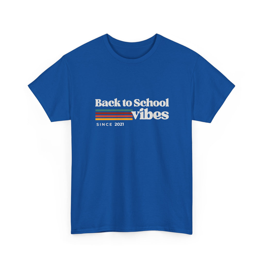 Back to School Vibes Tee | Retro Stripes Since 2021