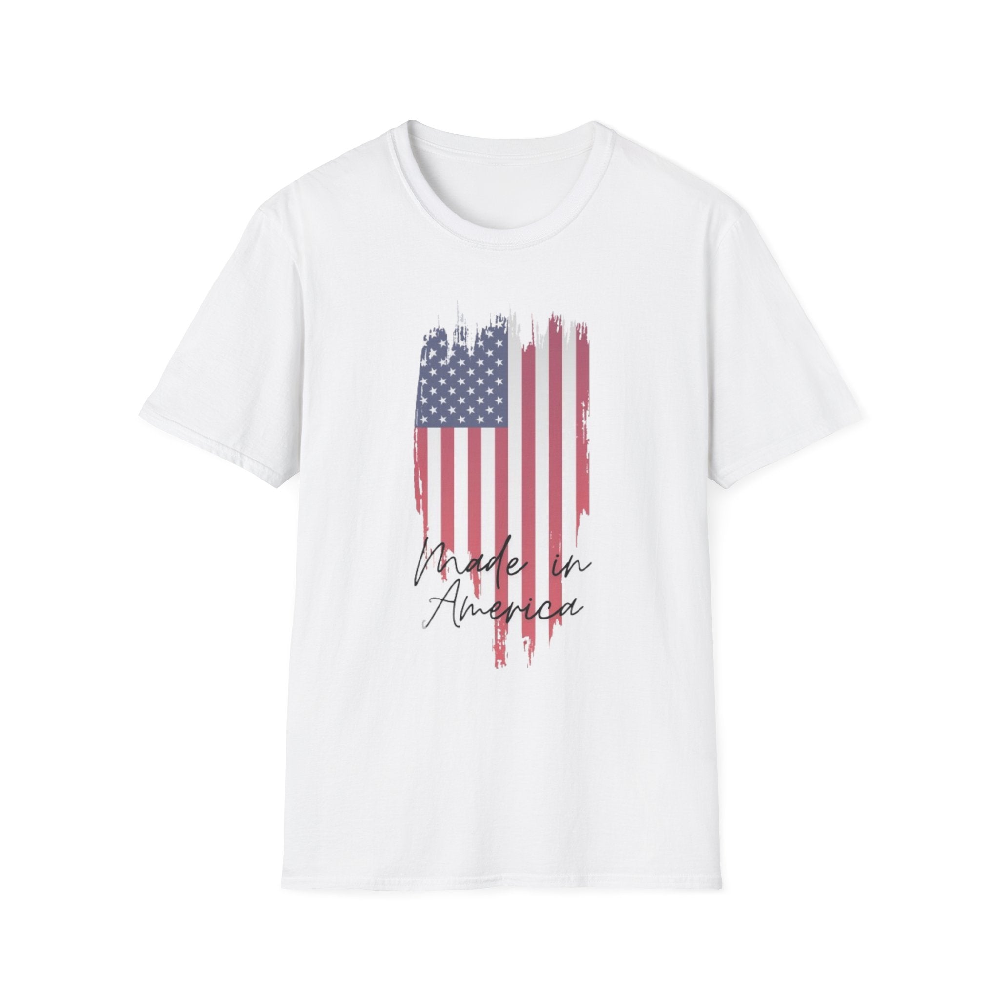 Distressed American Flag T-Shirt | Made in America