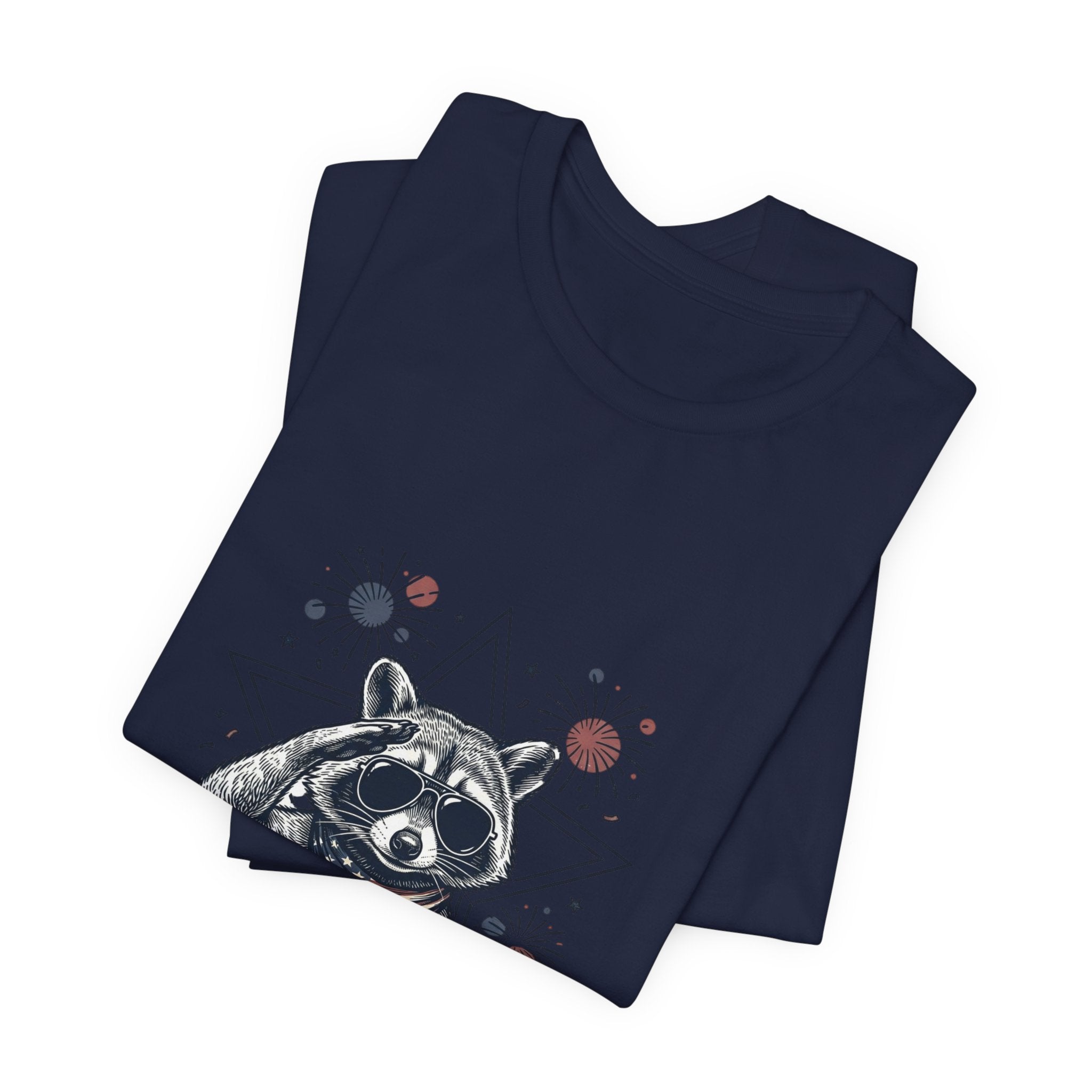 Feral & Free Raccoon Tee | Indie Humor, Mental Exhaustion Trend