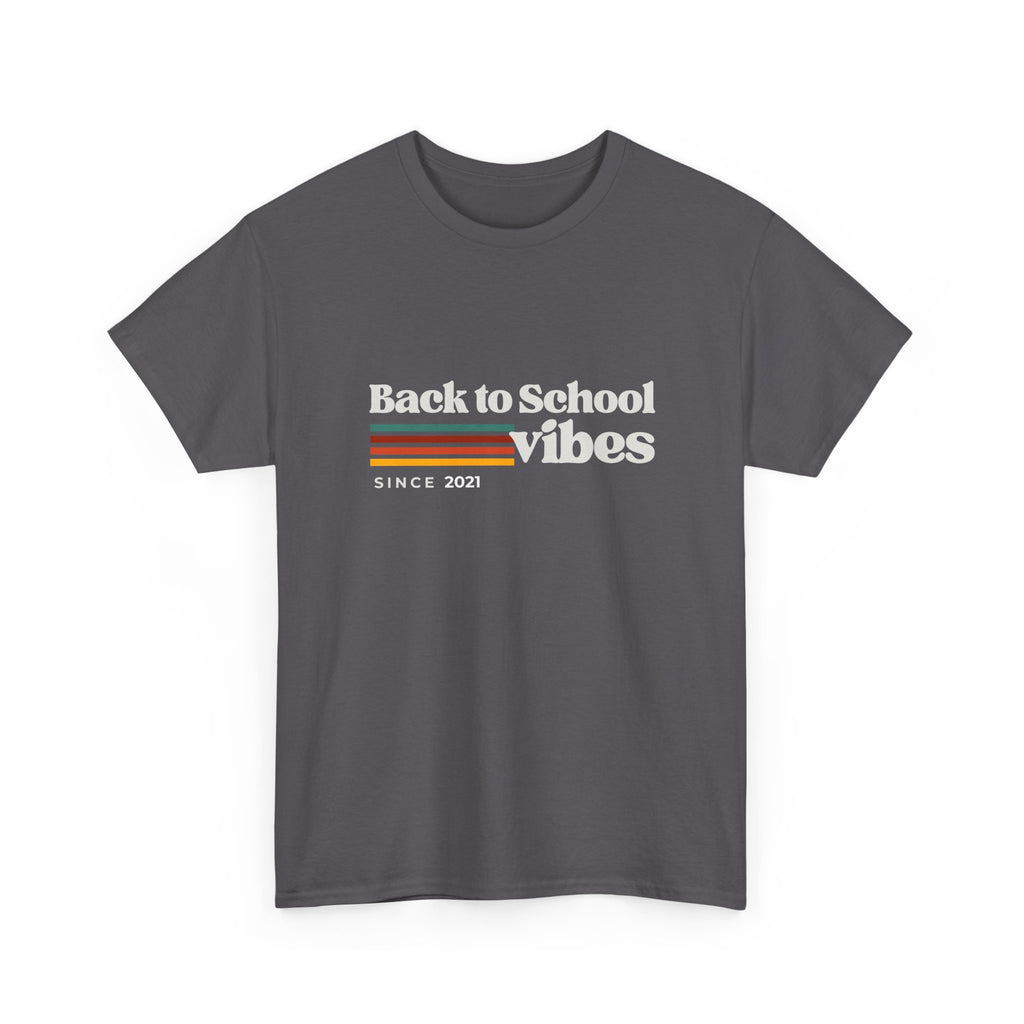Back to School Vibes Tee | Retro Stripes Since 2021