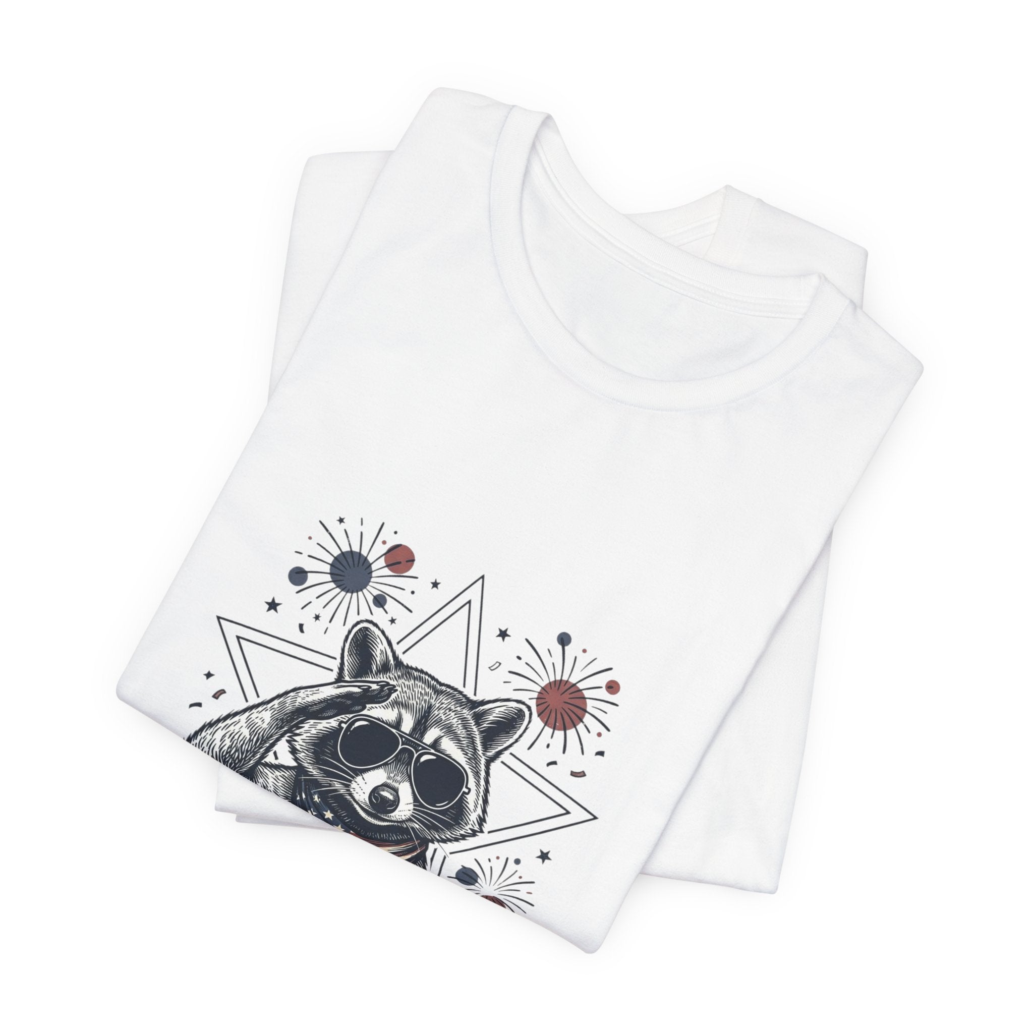 Feral & Free Raccoon Tee | Indie Humor, Mental Exhaustion Trend