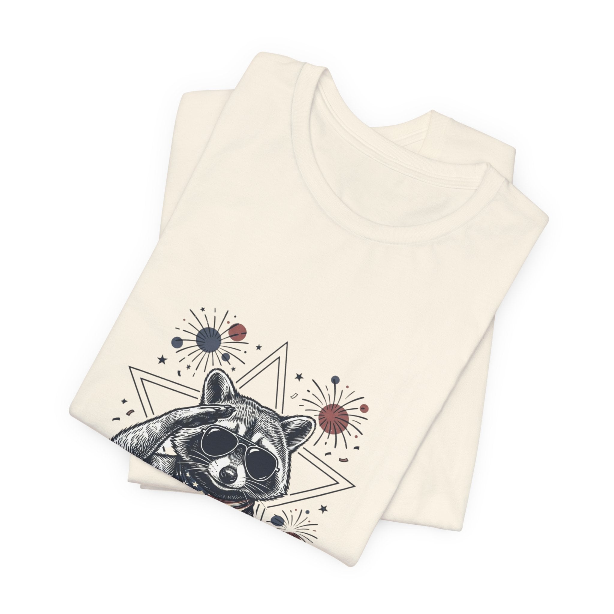 Feral & Free Raccoon Tee | Indie Humor, Mental Exhaustion Trend