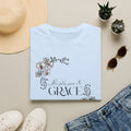 Resilience & Grace T-Shirt | Floral Script Design